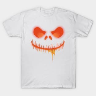 Scary Eyes And Mouth  For Halloween T-Shirt